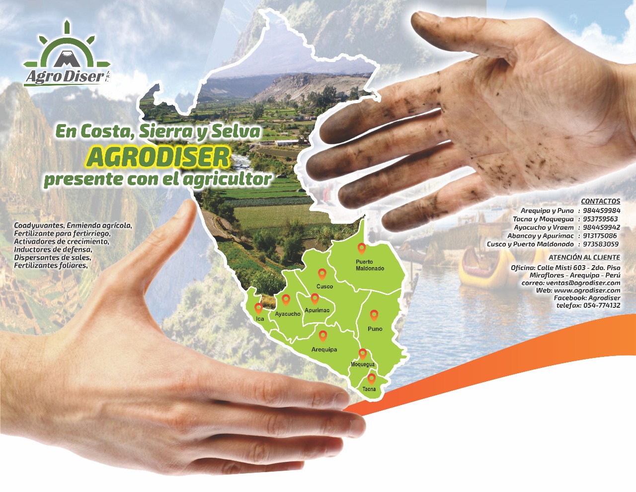 Presencia comercial Agrodiser